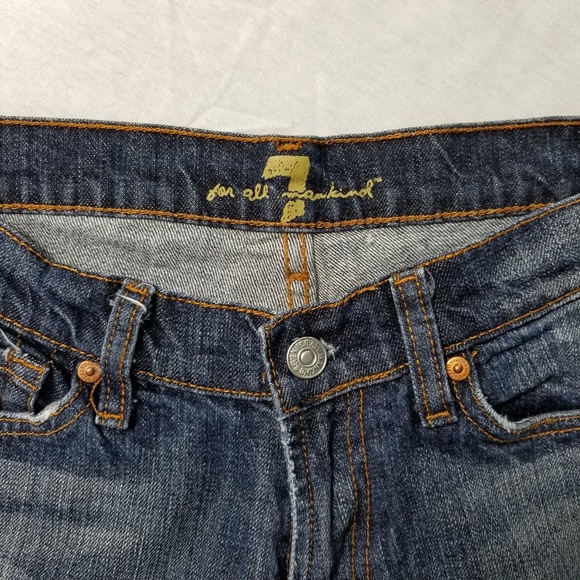 7 For All Mankind Bootcut Size 28x32 - Picture 3 of 8